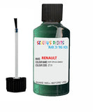 renault megane vert epicea green code z13 926 touch up paint 1997 2004 Scratch Stone Chip Repair 