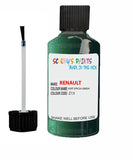 renault scenic vert epicea green code z13 926 touch up paint 1997 2004 Scratch Stone Chip Repair 