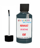 Paint For RENAULT Kangoo GRIS METHANE Silver/Grey KNF Touch Up Scratch Stone Chip Kit