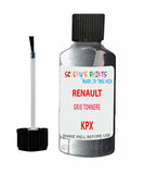 Paint For RENAULT Alpine GRIS TONNERE Silver/Grey KPX Touch Up Scratch Stone Chip Kit