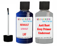 RENAULT MEGANE COUPE ULTRAVIOLET Purple/Violet LNF Anti Rust Primer Undercoat