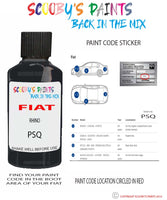 Paint For Fiat/Lancia 500 Rhino Code Psq Car Touch Up Paint