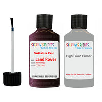 land rover range rover sport ruffina red code ccd 2305 touch up paint With anti rust primer undercoat