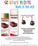 renault megane absinthe yellow c99 aerosol spray paint and lacquer 2000 2013