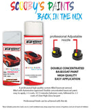 renault megane blanc cristal white qnj aerosol spray paint and lacquer 2013 2019