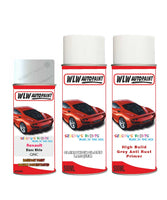renault clio blanc white qnc aerosol spray paint and lacquer 2010 2019 With primer anti rust undercoat protection
