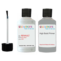 renault fluence blanc white code qnc touch up paint 2010 2019 Primer undercoat anti rust protection