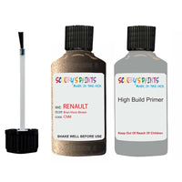renault megane brun vison brown code cnm touch up paint 2015 2019 Primer undercoat anti rust protection