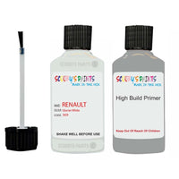 renault modus glacier white 2 code 389 touch up paint 1990 2019 Primer undercoat anti rust protection