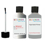 renault clio gris iceberg silver grey code 640 touch up paint 1990 2011 Primer undercoat anti rust protection