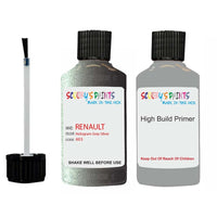 renault modus hologram grey silver code 603 touch up paint 1999 2009 Primer undercoat anti rust protection