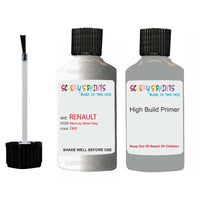 renault modus mercury silver grey code d69 touch up paint 2004 2020 Primer undercoat anti rust protection