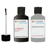 renault fluence pearl black code z20 touch up paint 1991 2020 Primer undercoat anti rust protection