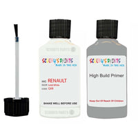 renault latitude solid white code qxb touch up paint 2010 2019 Primer undercoat anti rust protection