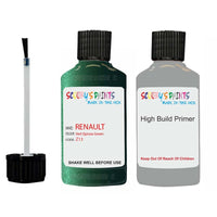 renault megane vert epicea green code z13 926 touch up paint 1997 2004 Primer undercoat anti rust protection