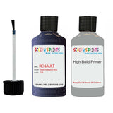 renault megane violet de bayeux blue code 718 touch up paint 1993 1999 Primer undercoat anti rust protection