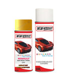 renault megane jaune sirius ii yellow env aerosol spray paint and lacquer 2011 2019Body repair basecoat dent colour