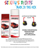 rover triumph classic all models masai red 8121 car aerosol spray paint with lacquer 1970 1985