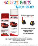rover triumph classic all models signal red cdf car aerosol spray paint with lacquer 1968 1979