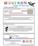 austin rover alamo beige mini bg9 Scratch score repair paint