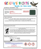 austin rover almond green 2 600 series hak Scratch score repair paint