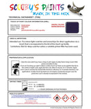 austin rover amaranth 200 series kmo Scratch score repair paint