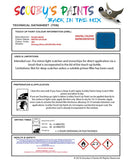 austin rover british gas blue metro jmz Scratch score repair paint