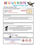 austin rover buttermilk 200 series nnj Scratch score repair paint