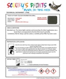 austin rover celadon 200 series heu Scratch score repair paint