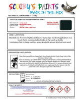 austin rover brooklands green 400 series au1757 Scratch score repair paint