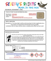 austin rover el paso beige 1000 series bg17 Scratch score repair paint