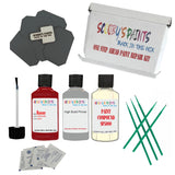 Austin Mini Tartan Red Rd33 Touch Up Paintstone chip protection