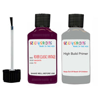 rover triumph classic all models magenta 092 car touch up paint scratch repair 1974 1982