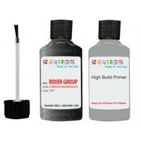 Rover 400 Charcoal Niagara Black Lvd Touch Up Paint Scratch Anti Rush Primer Undercoat