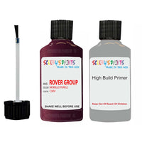 Rover 400 Morello Purple Cmv Touch Up Paint Scratch Anti Rush Primer Undercoat
