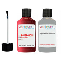 Rover 400 Nightfire Red 916 Touch Up Paint Scratch Anti Rush Primer Undercoat