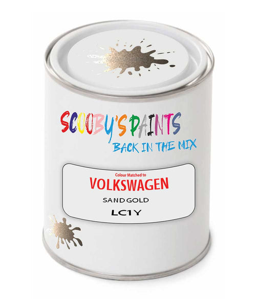 spray gun 2 pack paint Volkswagen Sand Gold Code: Lc1Y