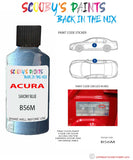 Paint For Acura Integra Saxony Blue Code B56M Touch Up Scratch Stone Chip Repair