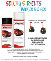 vauxhall ampera e black meet kettle aerosol spray car paint clear lacquer 22y 507b gb0