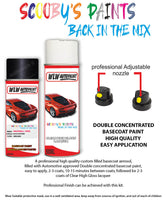 vauxhall corsa black sapphire aerosol spray car paint clear lacquer 20r 2hu gbg