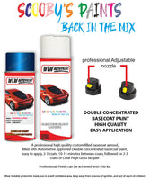 vauxhall mokka boracay blue aerosol spray car paint clear lacquer gqm 895t