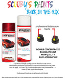 vauxhall grandland x bright red aerosol spray car paint clear lacquer elm gdu