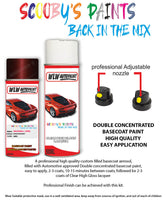 vauxhall antara dark burgundy aerosol spray car paint clear lacquer g6d