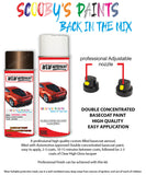 vauxhall combo hazelnut brown aerosol spray car paint clear lacquer ejp glv