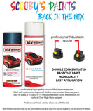 vauxhall mokka knit blue aerosol spray car paint clear lacquer 22w 442y g72