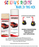 vauxhall kadett light ivory aerosol spray car paint clear lacquer 0u1 611 62l
