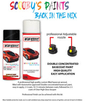 vauxhall mokka mineral black aerosol spray car paint clear lacquer 506b gb0