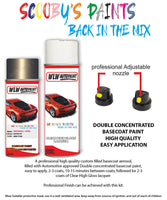 vauxhall combo pepperdust aerosol spray car paint clear lacquer 40w 736a gjm