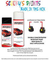 vauxhall astra convertible schwarz ii aerosol spray car paint clear lacquer 20c 87l 90u