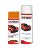 vauxhall corsa mandarina aerosol spray car paint clear lacquer 41p 438y gdjBody repair basecoat dent colour